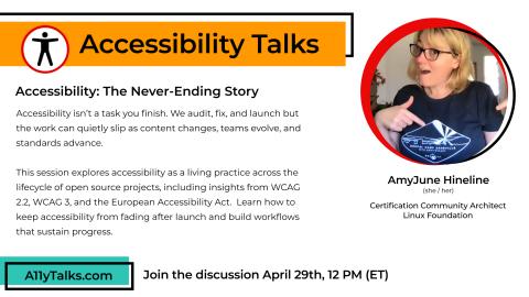 Talk description for April 2026